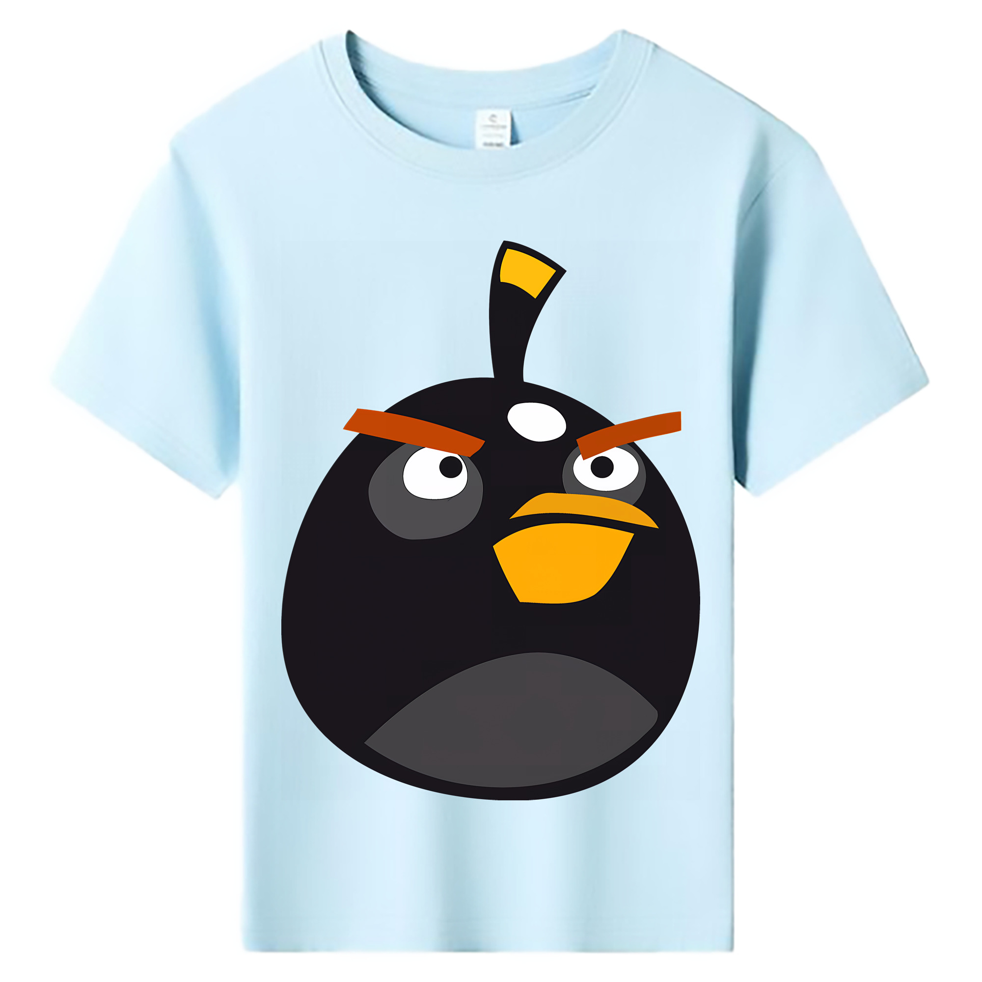 （画像用） Angry Birds アングリーバード 綿100％キッズTシャツ（フロントプリント）